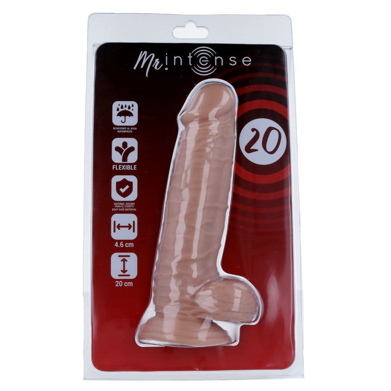 Mr Intense - realistisk dildo 20 cm