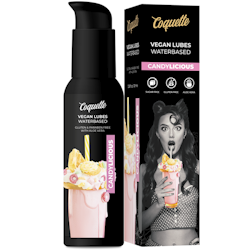 Coquette chic vattenbaserat vegansk glidmedel, godis & munk smak 100 ml