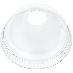 Kupollock med hål till 280-400 ml plastglas 800st