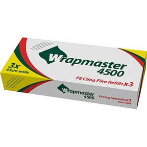 Plastfilm refill till Wrapmaster 4500 3st