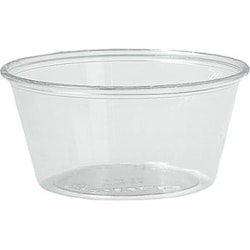 Bägare plast 60 ml Transparant 2500st