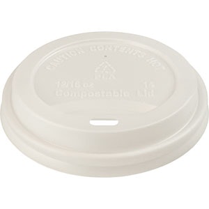 Kupollock till 355/473 ml bägare 1000st vit