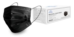 Munskydd,Type IIR, Intco, Svart 50st