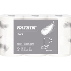 Toalettpapper 2-lag Katrin Plus 360 42st