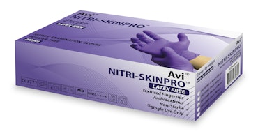 Nitrile SkinPro Gloves Purple M 200pcs