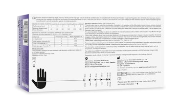 Nitrile SkinPro Gloves Purple L 200pcs