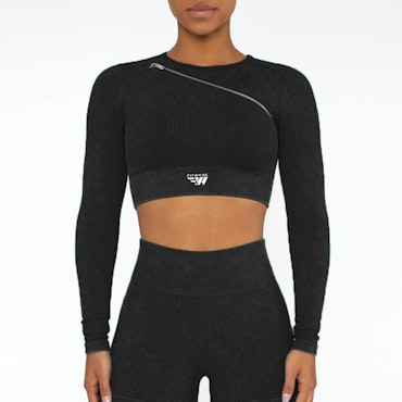 Fitwyze Ribbed Performance Top