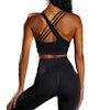 Sport-bh seamless svart