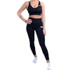 Sport-set seamless svart