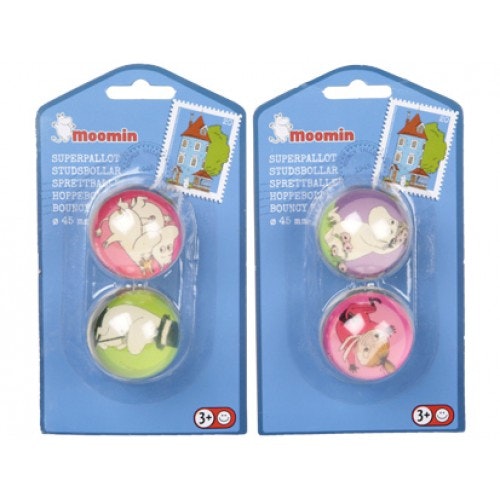 Mumin studsbollar 2-pack