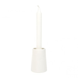 Ljusstake vit 9,5cm