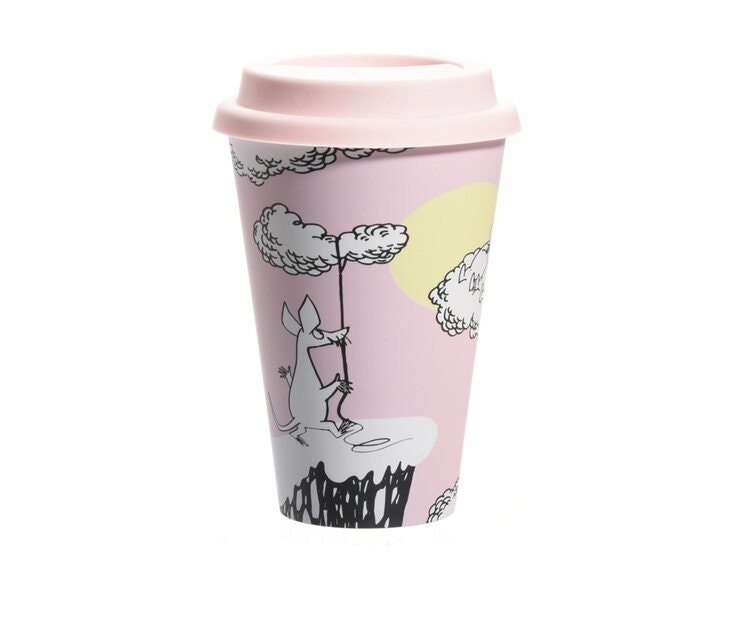 Mumin Take Away Mugg Moln