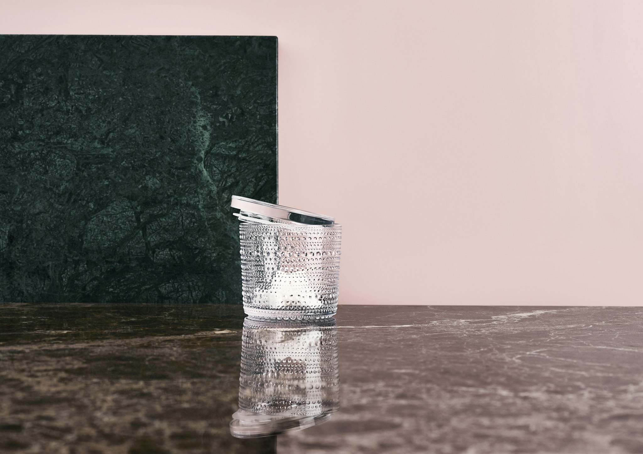 Iittala Kastehelmi glasburk stor