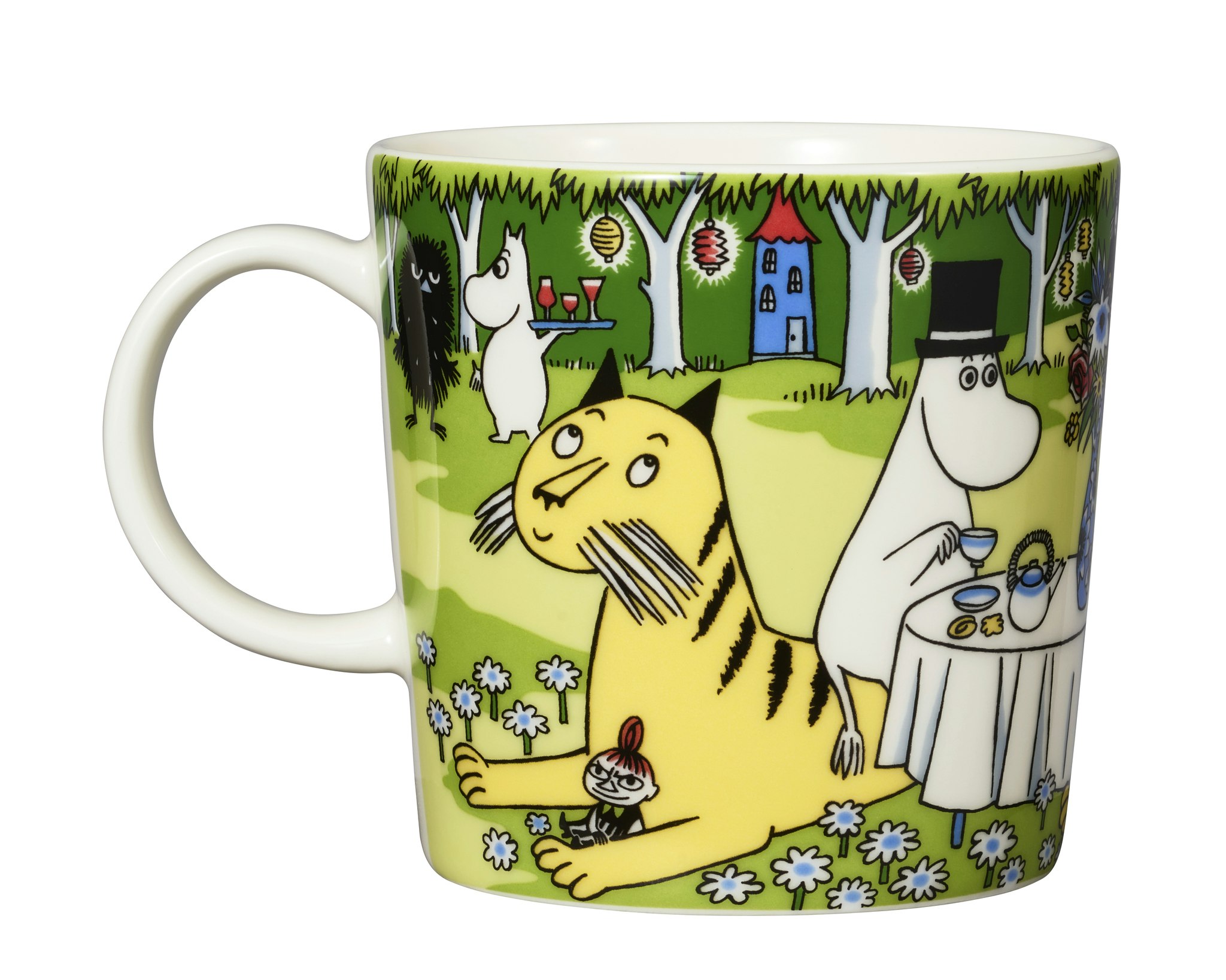 Mumin SÄSONGSMUGG sommar 2023 Trädgårdsfest 30cl