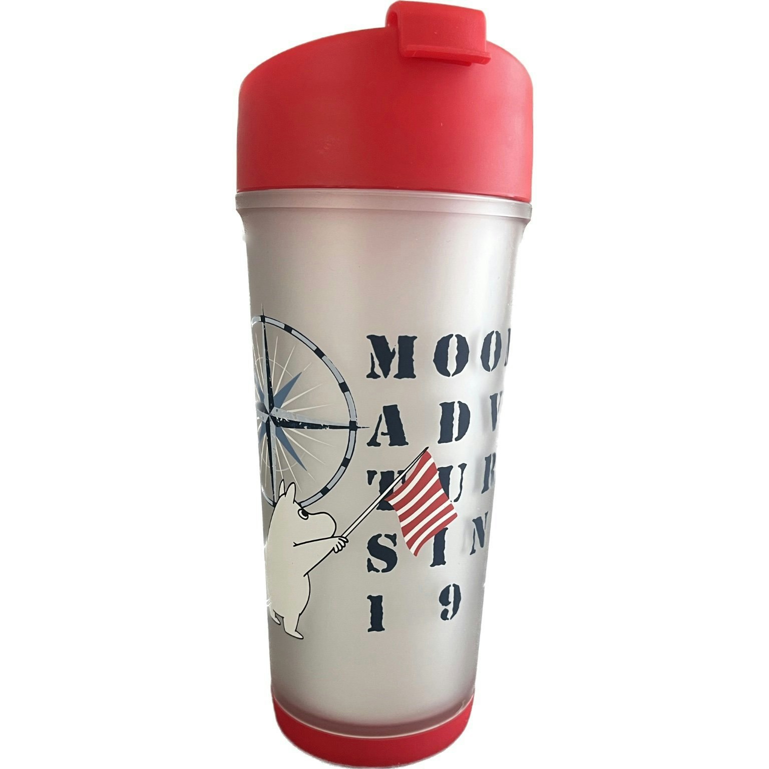Mumin Sea Termosmugg röd