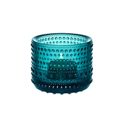 Kastehelmi ljuslykta 64mm Havsblå