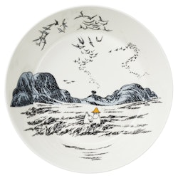 Arabia Mumin Trogen sitt ursprung Serveringsskål 23cm