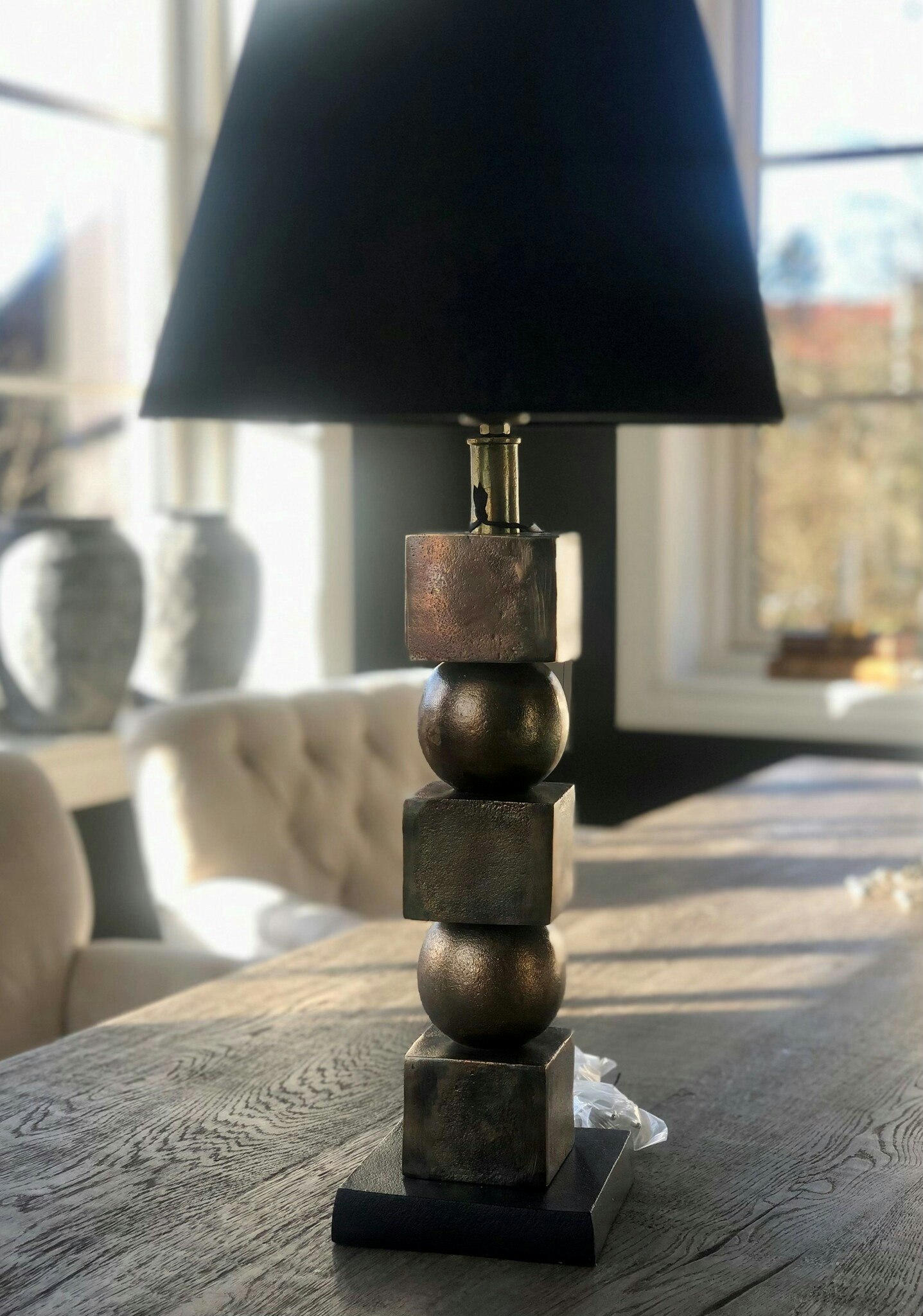 Lampskärm Kvadrat - Svart