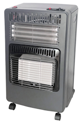 DEMO Infrarød Kombigassovn 1200W Elektrisk - 4,2KW Gasseffekt med regulator og slange