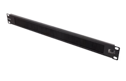 TOTEN, dekkpanel, 1U, 19", svart