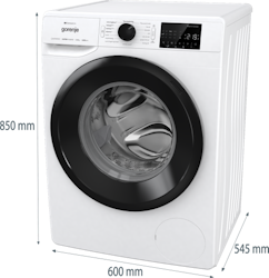 G400 Frittstående vaskemaskin, 8 kg, 1400 rpm *