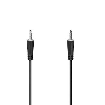 (ÅPNET ESKE) Hama Lydkabel 3.5mm(M) - 3.5mm(M) 0.5m