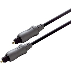 Scanpart Optisk kabel M-M 3m Sort