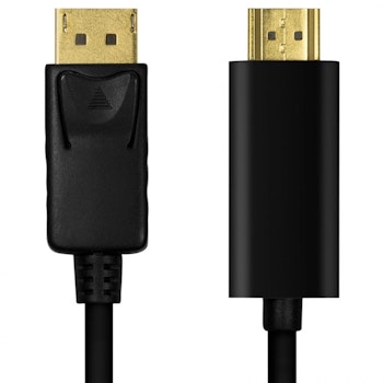 Displayport til HDMI kabel 1M