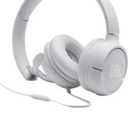 JBL Tune 500 on-ear hodetelefoner (Hvit) *