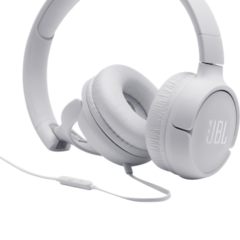JBL Tune 500 on-ear hodetelefoner (Hvit) *