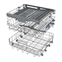 Scandomestic oppvaskmaskin | 44dB | 14 kuverter | DWB1444WD *