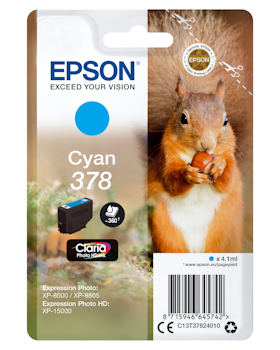 Epson 378XL Cyan Blekkpatron