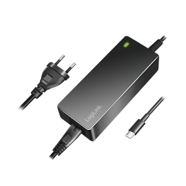 LOGILINK 100W Universell strømforsyning for bærbare datamaskiner, USB-C-tilkobling *
