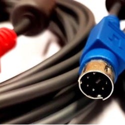 Logitech Mini-DIN Cable 993-001137 (Kun kabel med Rød plugg)