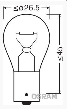 Lyspære, blinklys OSRAM 7506-02B