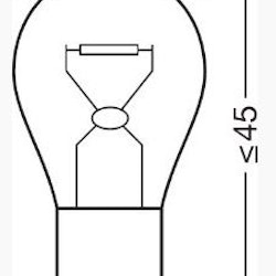 Lyspære, blinklys OSRAM 7506-02B