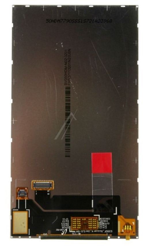 SVART LCD DISPLAY TIL GALAXY XCOVER 4 (G390F)