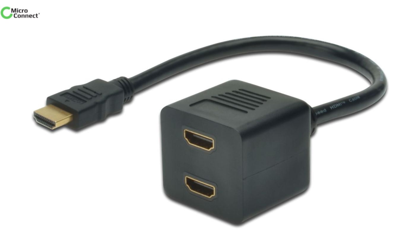 MicroConnect HDMI Y-Splitter Cable