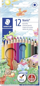 Staedtler Fargeblyant Noris lang (12)