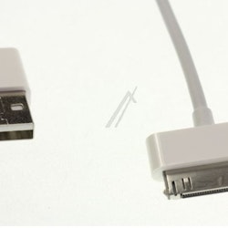 USB A HANN / 30POL. APPLE HANN, 1,5MTR, HVIT