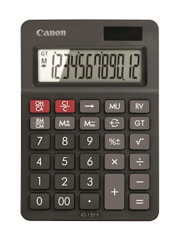 Canon AS-120II DBL Skrivebords Kalkulator