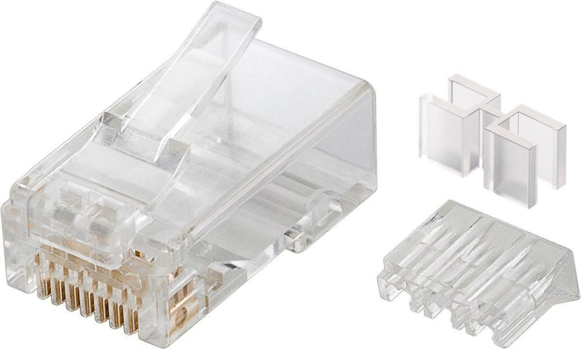 Nettverksplugg Modular Plug RJ45 MP8P8C CAT6 10pk