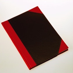 Büngers Notatbok "Kina" sort/rød A6