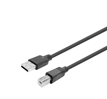 USB-A til USB-B kabel | Hann-hann (M-M) | USB 2.0 | 10 meter