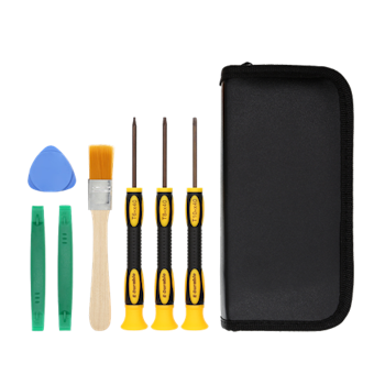 Repair set for Xbox 360 Controller, 8 parts, nylon bag, black