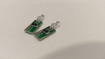 1pk med 2 stk Diode 12V Blå  - lyser kraftig