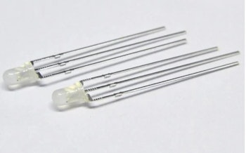 Lysdiode 5-pack Rød farge 45/30mA 2,1/2,2V