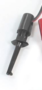 Multimeter Hook Clip Grabber Test Probe for Electronic Testing - Black