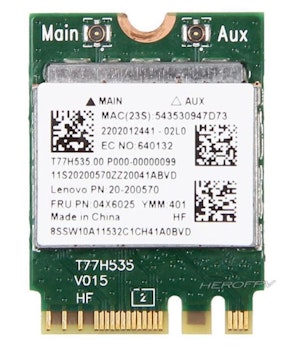 Lenovo RTL8723BE 300M Bluetooth4.0 FRU 04X6025 NGFF WiFi Wireless Card