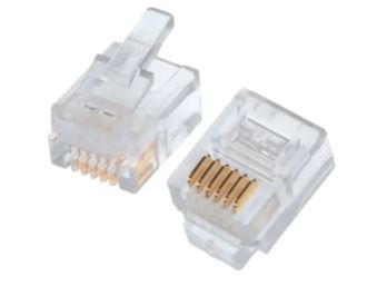 RJ25 connector 6-pin